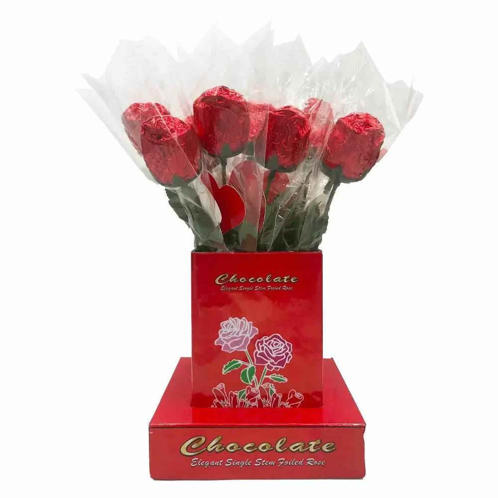 Tasty Choco Chocolate Roses 18g | 18 x 18g Packs