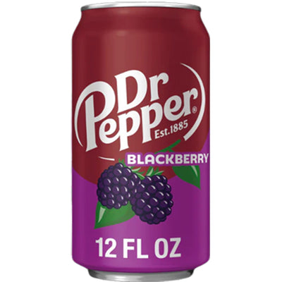 Dr Pepper Blackberry 12X355Ml