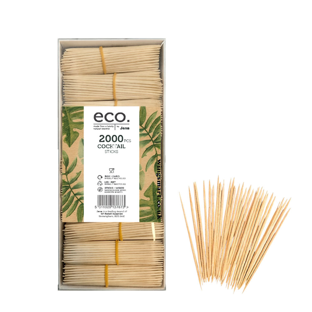 Eco by Jena 2000 Cocktail Sticks