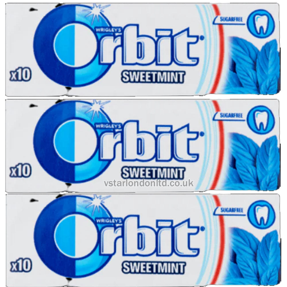 Orbit Sugar-Free Chewing Gum Drops – 30 x 14g (Various Flavours)