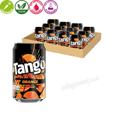 Tango Orange Original Can 330ml (12 & 24 Cans)