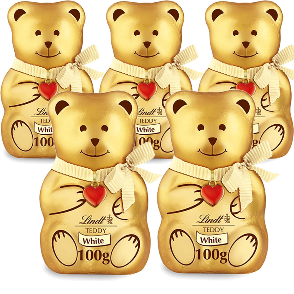 Lindt Teddy Christmas White Chocolate 100g (02,03 & 05)
