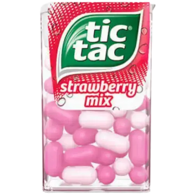 Tic Tac Strawberry Mix 18g - 24 Packs