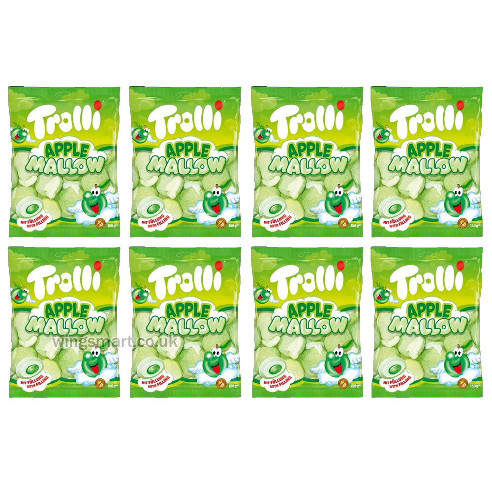 Trolli Mallow Marshmallows 8 x 150g – Assorted Flavours