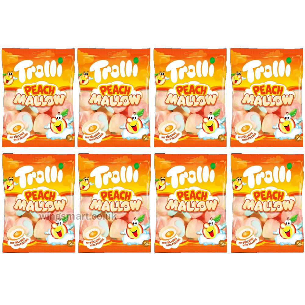 Trolli Mallow Marshmallows 8 x 150g – Assorted Flavours