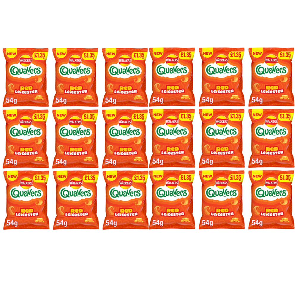 Quavers Red Leicester Cheese Sharing Crisps 54g PMP