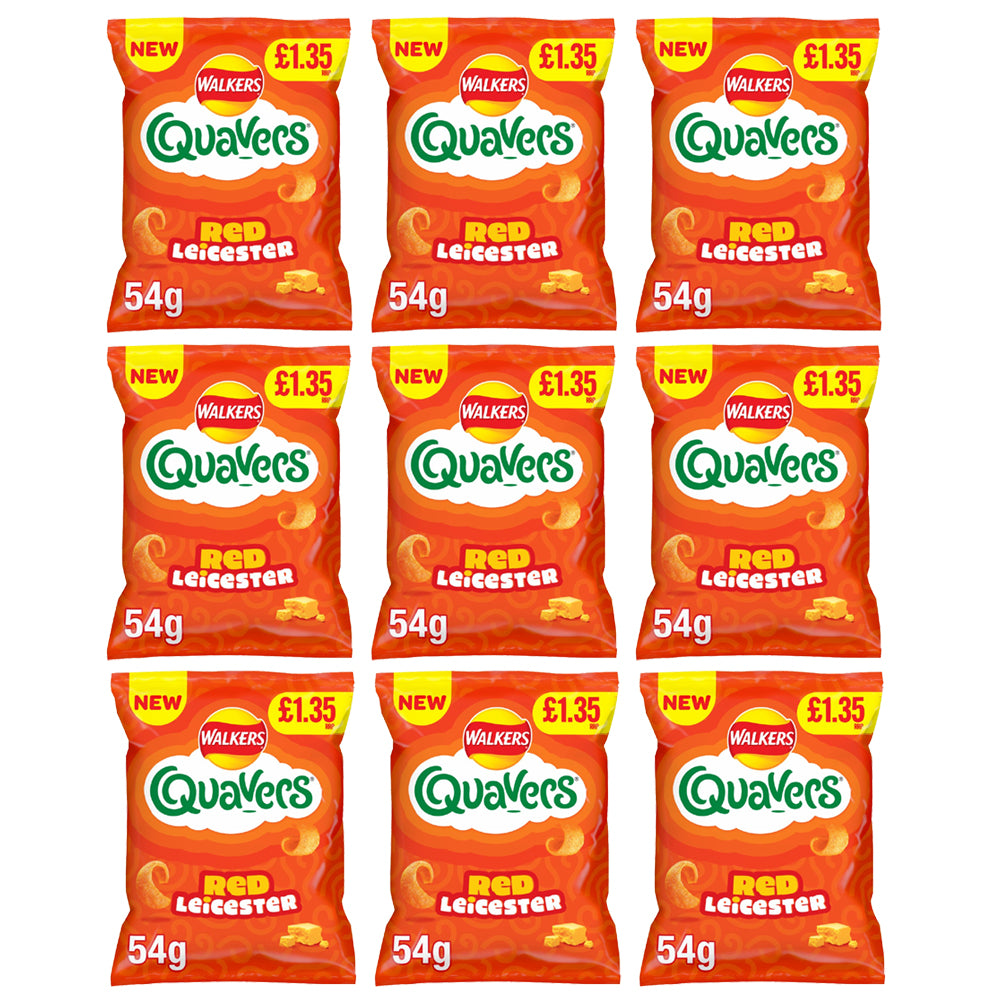 Quavers Red Leicester Cheese Sharing Crisps 54g PMP