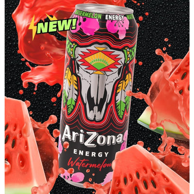 AriZona Energy Watermelon Can 500ml (Box of 12)
