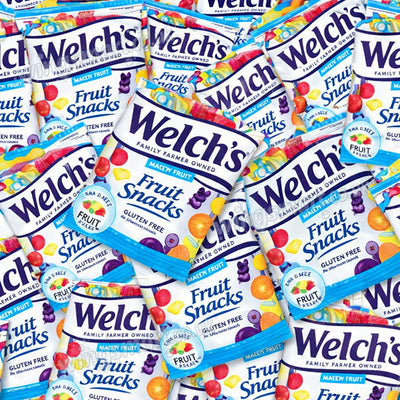 Welch's Fruit Snacks Pouches 14g (100-300 pouches)