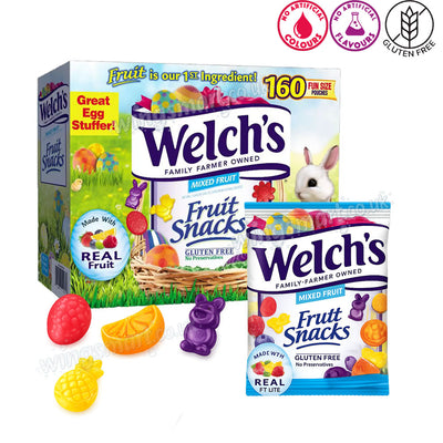 Welch's Mixed Fruit Snacks, 160 Pouches