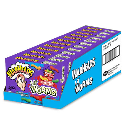 Warheads Lil' Worms Theatre Box 99g