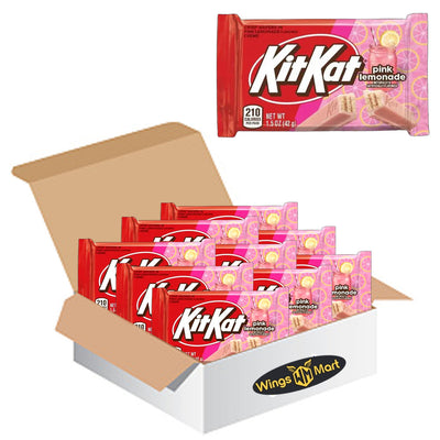 Kit Kat Pink Lemonade 42g – Refreshingly Fruity, Limited Edition Chocolate Bar – Ideal for Gifting Sweet Treat