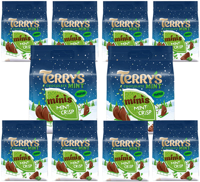 Terry's Chocolate Mint Crisp Minis Bag 80g