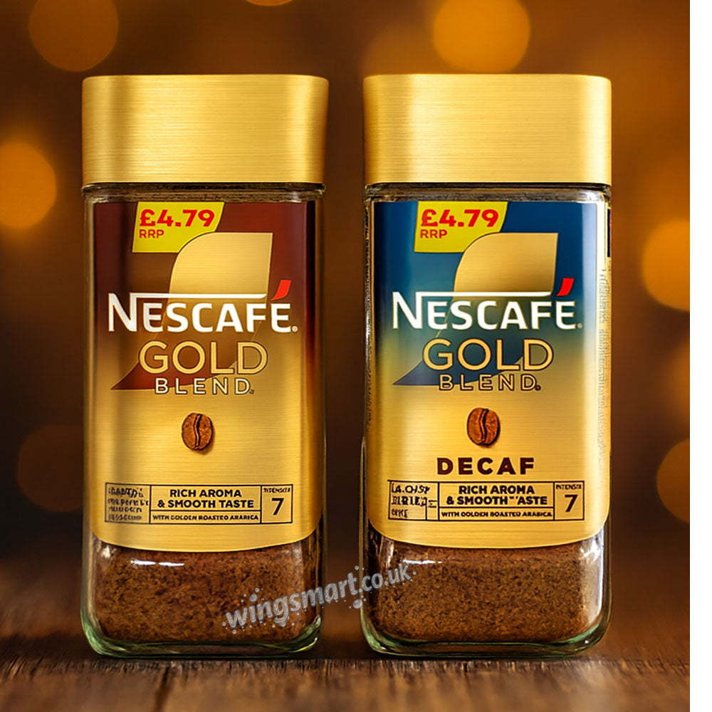Nescafe Gold Blend Coffee Range Instant & Decaffeinated 95g
