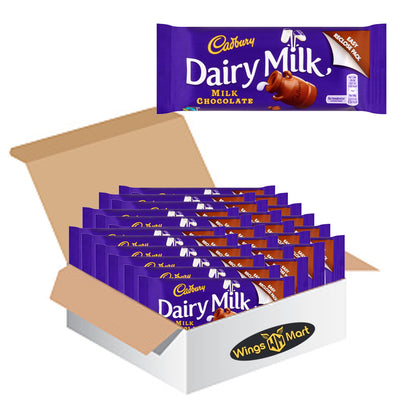 Cadbury Dairy Milk Milk Chocolate Bar 53g (Irish) - Creamy & Smooth, Made in Ireland, Vegetarian Friendly, Sustainably Sourced Cocoa