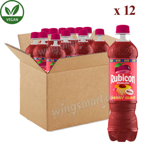 Rubicon Sparkling Tropical, Cherry Burst & Guava Drink 500ml PMP Summer Drink Treat