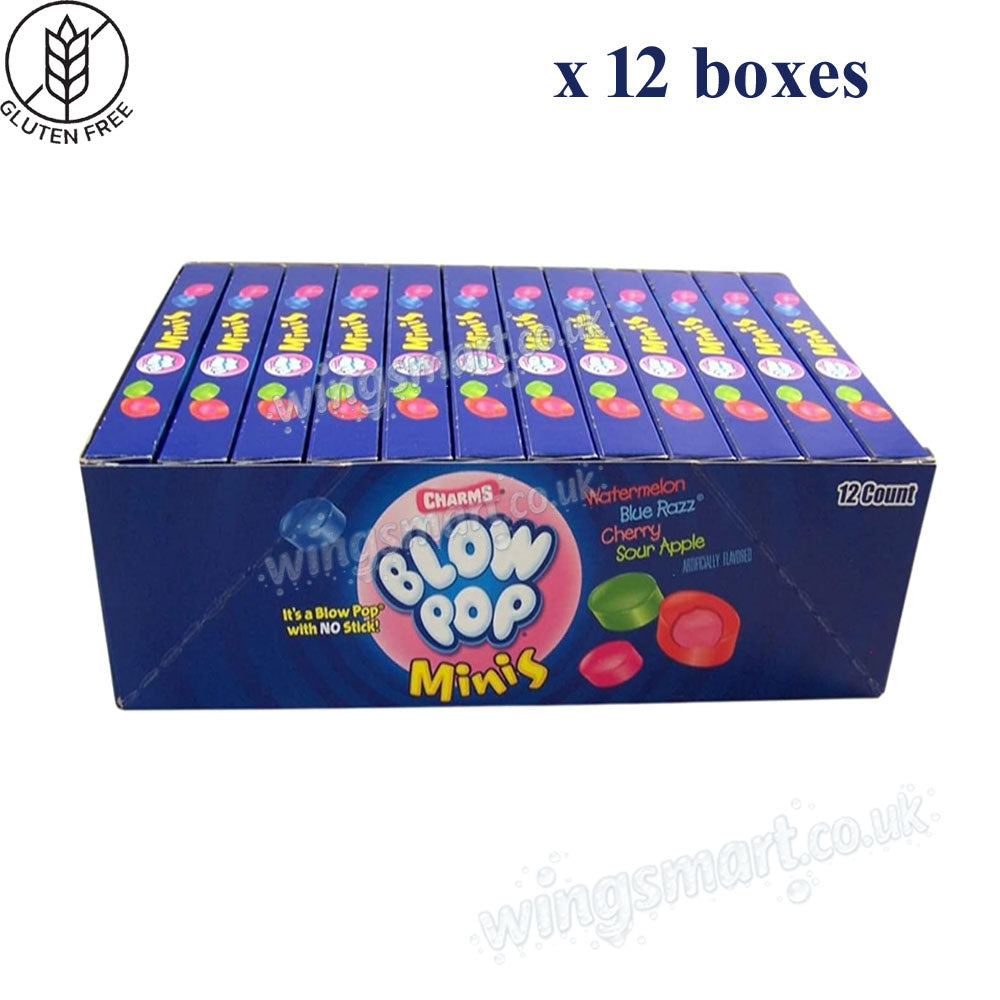Charms Blow Pop Minis Delicious American Candy Theatre Box 99g