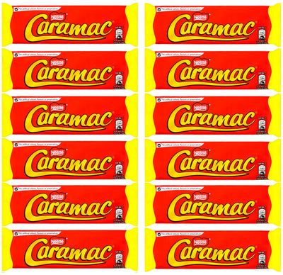 Caramac Caramel Flavoured Chocolate Bars 12 x 30g - WingsMart