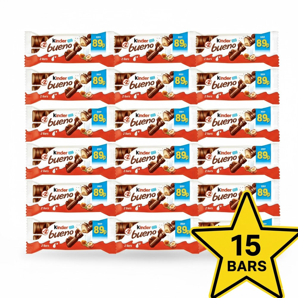 Kinder 2 Bueno Milk & Hazelnut 43g