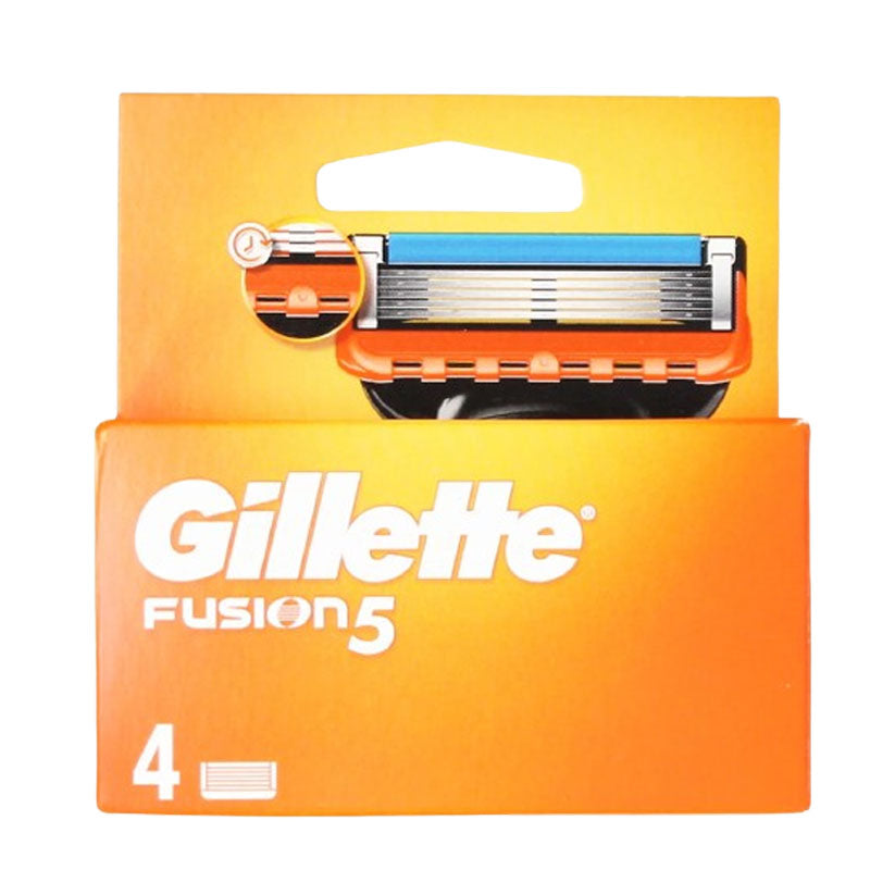 Gillette Fusion 5 Manual Blades 4 Pack Men's Razor Blade Refills