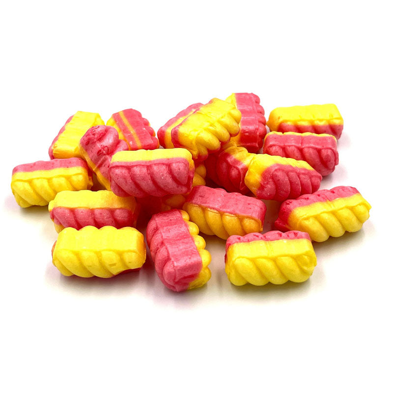 Stockley’s Rhubarb & Custard Flavoured Boiled Sweets Twists 3kg