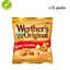 Werther's Original Butter Candies Creamy Filling Soft Caramels CToffees PMP 110g x 12 packs