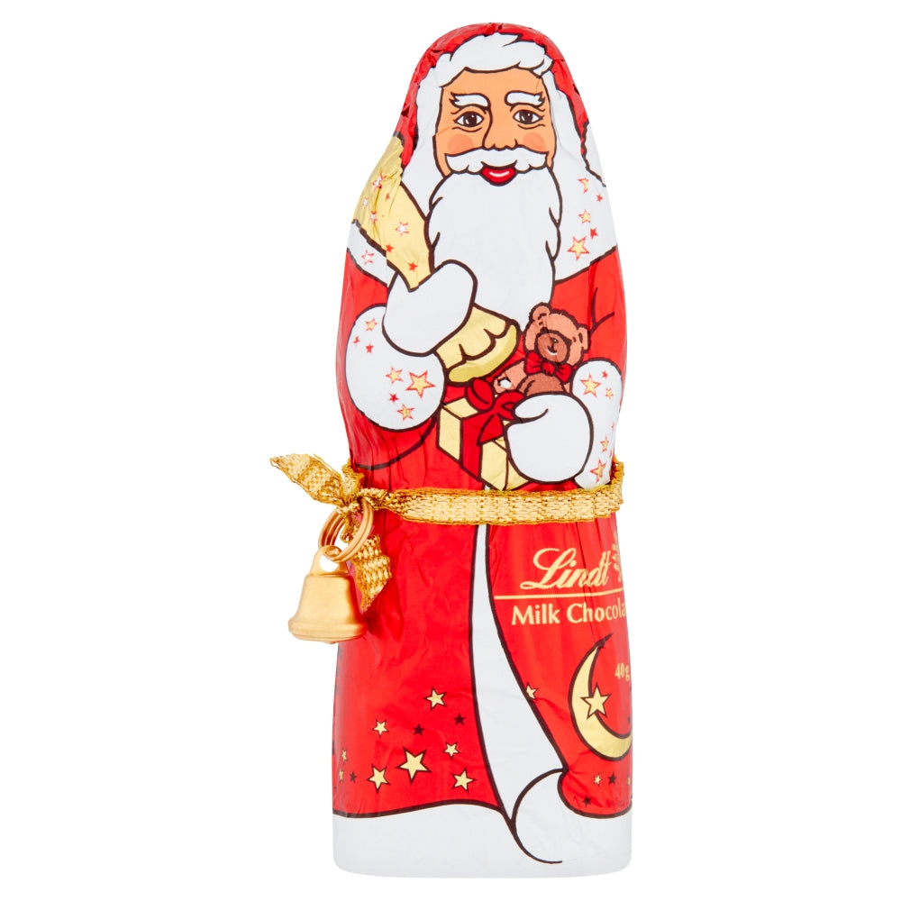 Lindt Santa Christmas Milk Chocolate 15 x 40g Figures