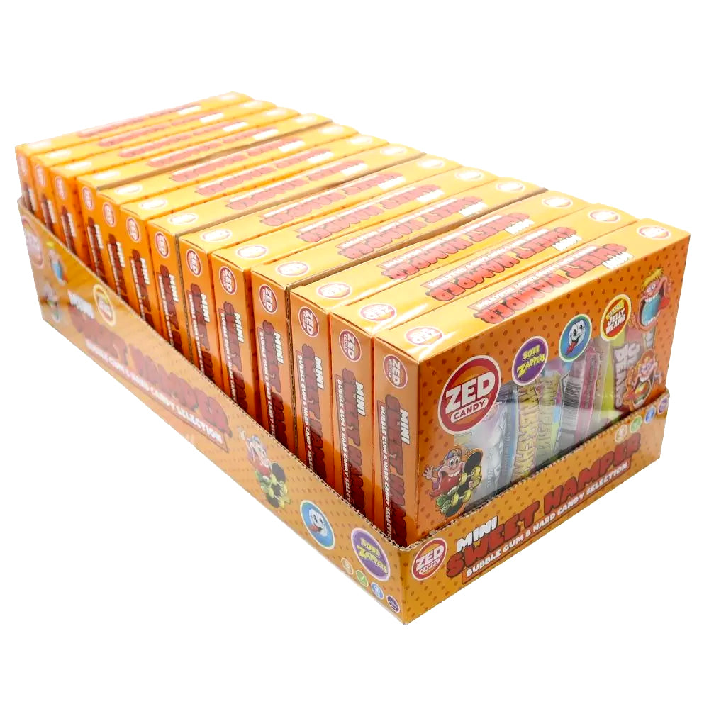 Zed Candy Mini Sweet Hamper In Orange 13 x 177g - Full Box - WingsMart