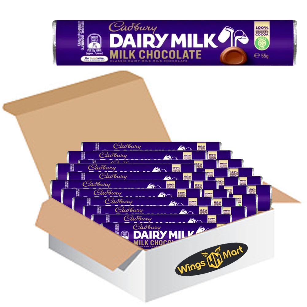 Cadbury Dairy Milk Chocolate Roll 55g (Australian) - Creamy Bites of Nostalgia