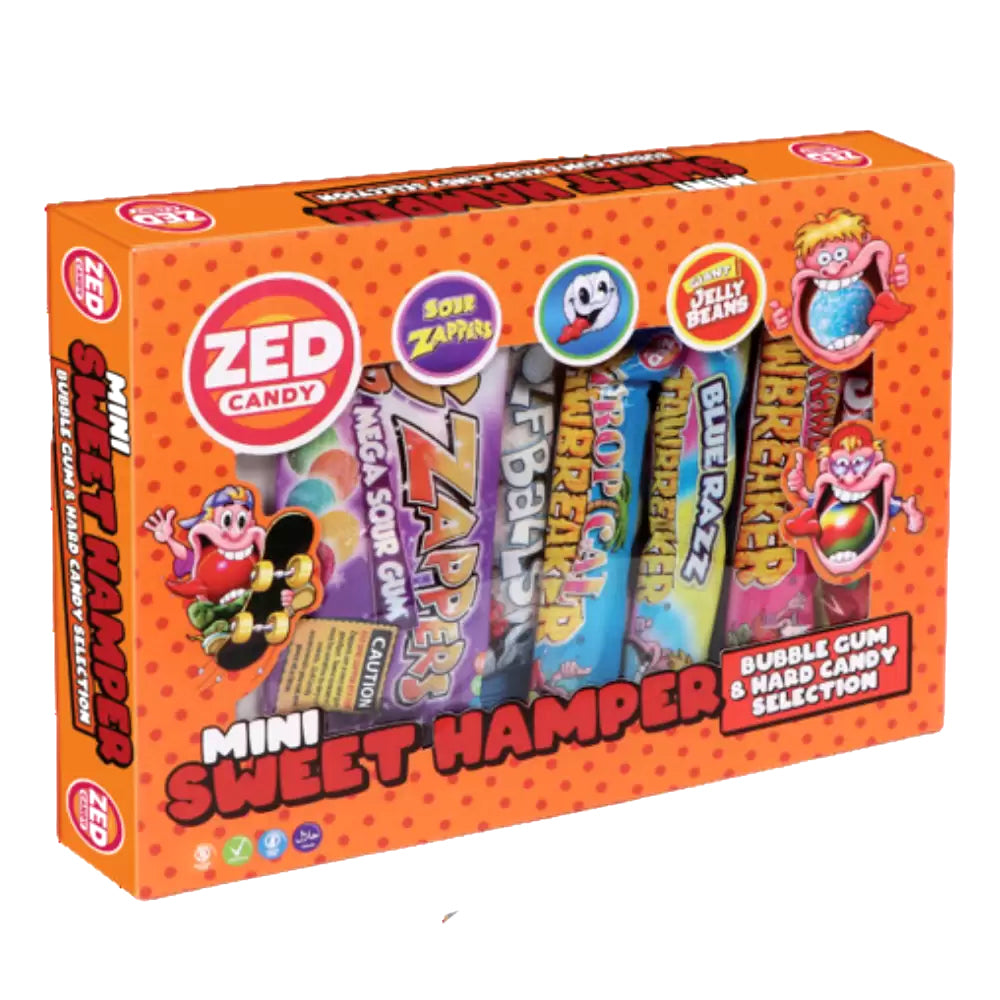 Zed Candy Mini Sweet Hamper In Orange 13 x 177g - Full Box - WingsMart