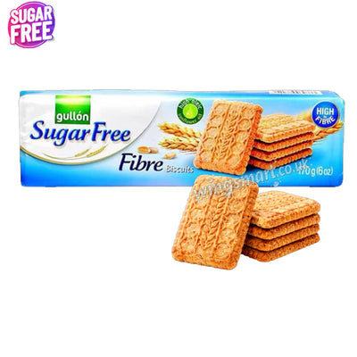 Gullon Sugar Free Fibre Biscuits 170g Healthy Snack Biscuits