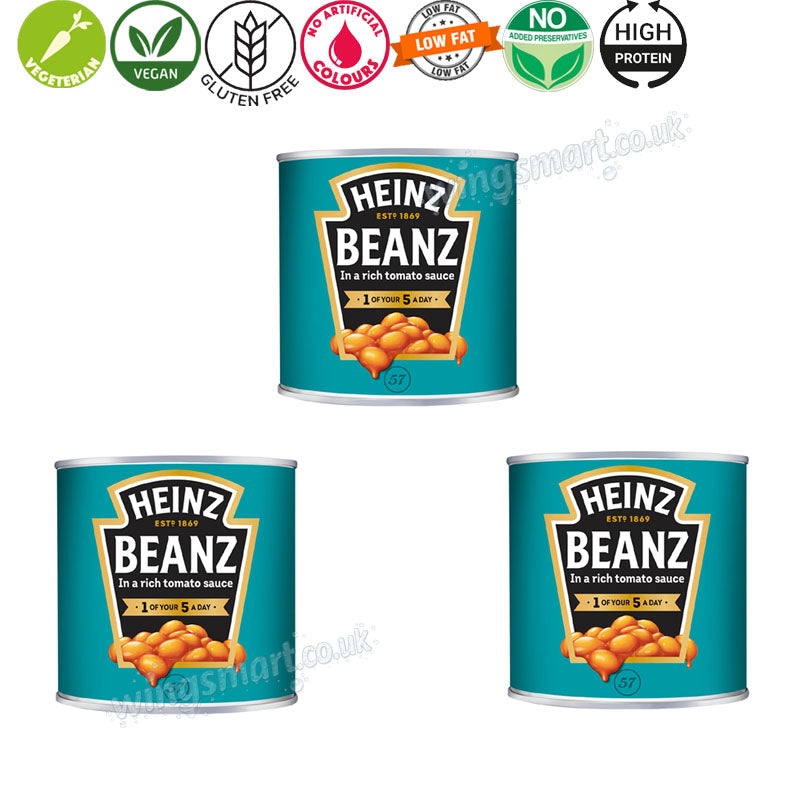 Heinz Baked Beanz 2.62kg Catering Tin Pulses Beans in Tomato Sauce