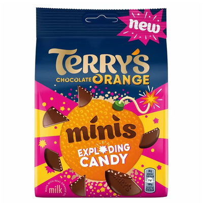 2 x Mixed Terry's Chocolate Mint Crisp & Orange Exploding Minis Bag With Gift Box