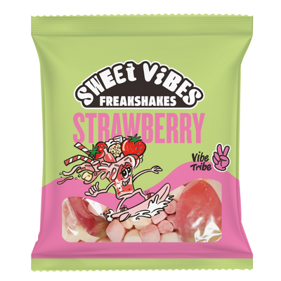 Sweet Vibes Strawberry Freakshake 115g (Box of 12)