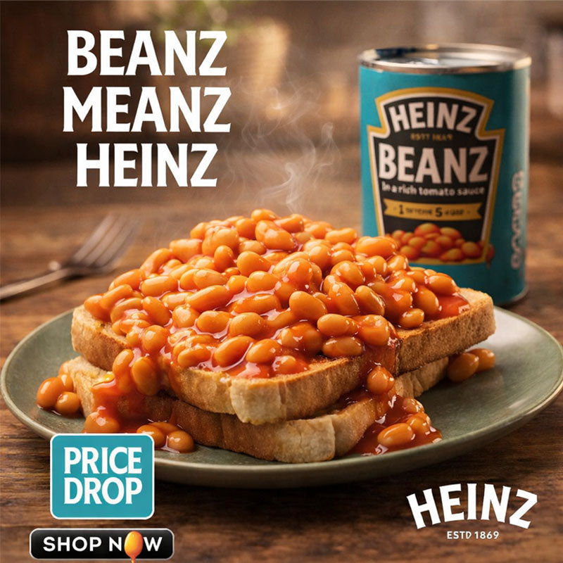 Heinz Baked Beanz 2.62kg Catering Tin Pulses Beans in Tomato Sauce