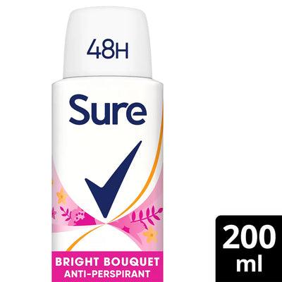 Sure Bright Bouquet Anti-Perspirant Deodorant 6 x 200ml