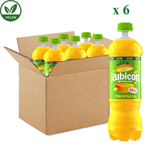 Rubicon Sparkling Tropical, Cherry Burst & Guava Drink 500ml PMP Summer Drink Treat