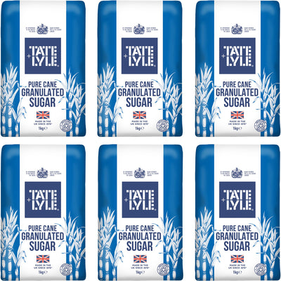 Tate & Lyle Pure Cane Granulated Sugar 6kg