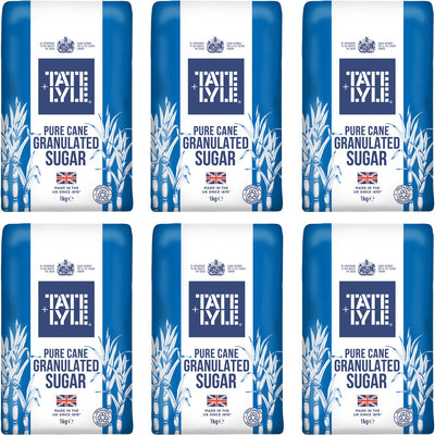 Tate & Lyle Pure Cane Granulated Sugar 6kg