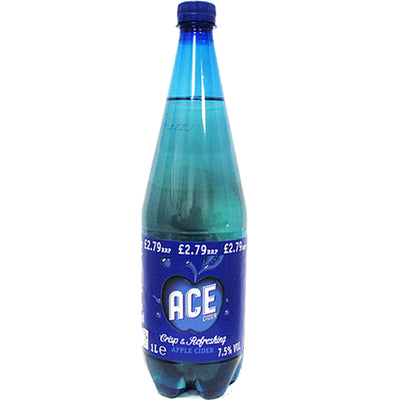 Ace Cider 7.5% PMP 1Ltr (Pack of 12)
