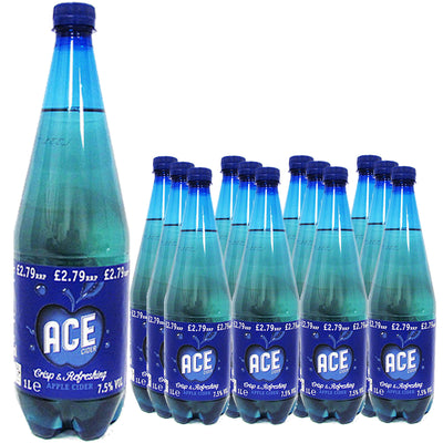 Ace Cider 7.5% PMP 1Ltr (Pack of 12)