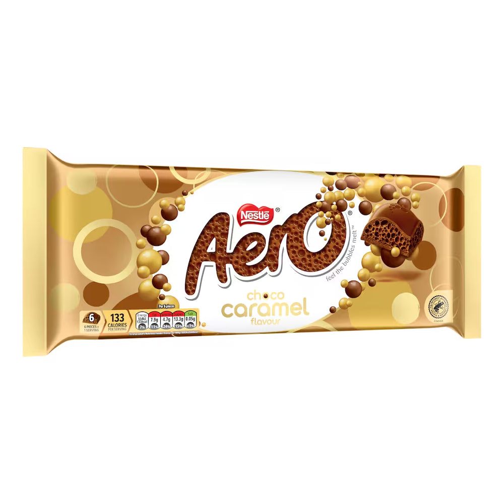 Aero Caramel Chocolate Giant Gifting Bar 02 x 295g
