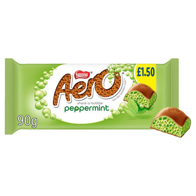 Aero Peppermint Chocolate Sharing Bar PMP 15 x 90g Full Box