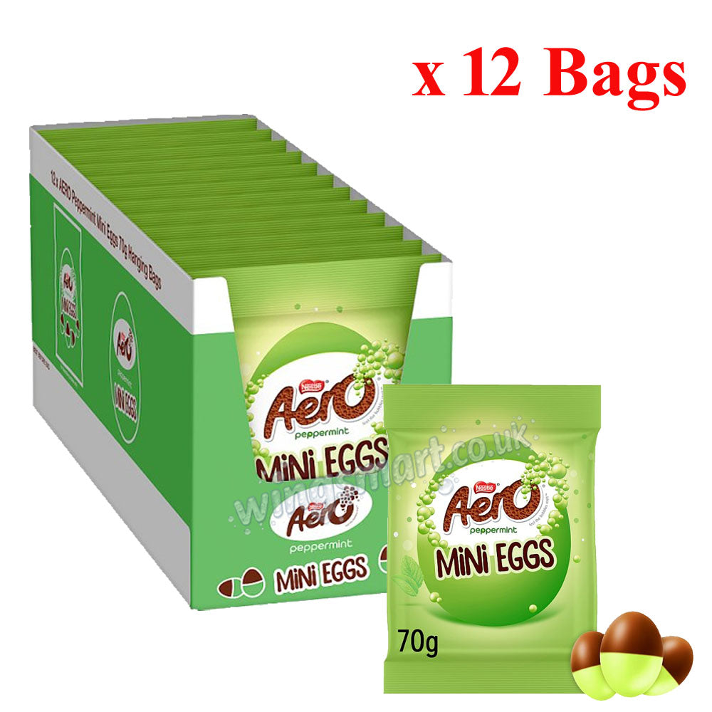 Easter Mini Eggs Assorted Collections Bags – Milk, White & Chocolate Orange Eggs (Full box)