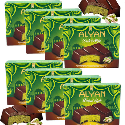 Alyan Dubai Style Chocolate Bar 100g