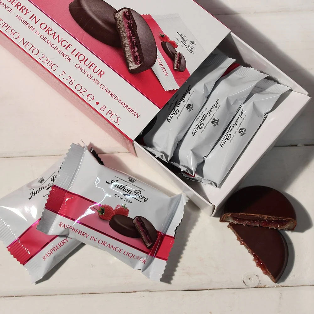 Anthon Berg Liqueur Chocolate Covered 220g Mixed 5 Chocolate box