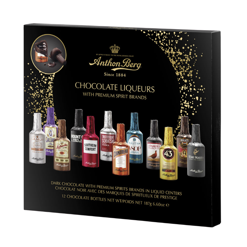 Anthon Berg Chocolate Liqueurs 12 Piece Box 187g