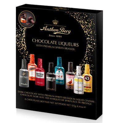 Anthon Berg Chocolate Liqueurs 8 Piece 125g