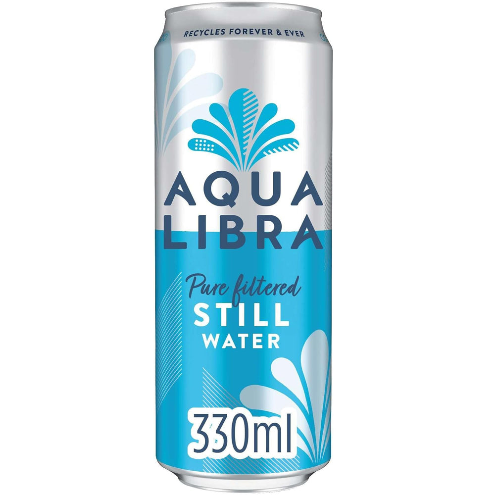 Aqua Libra Pure Filtered Still Water 330ml (Case of 24)