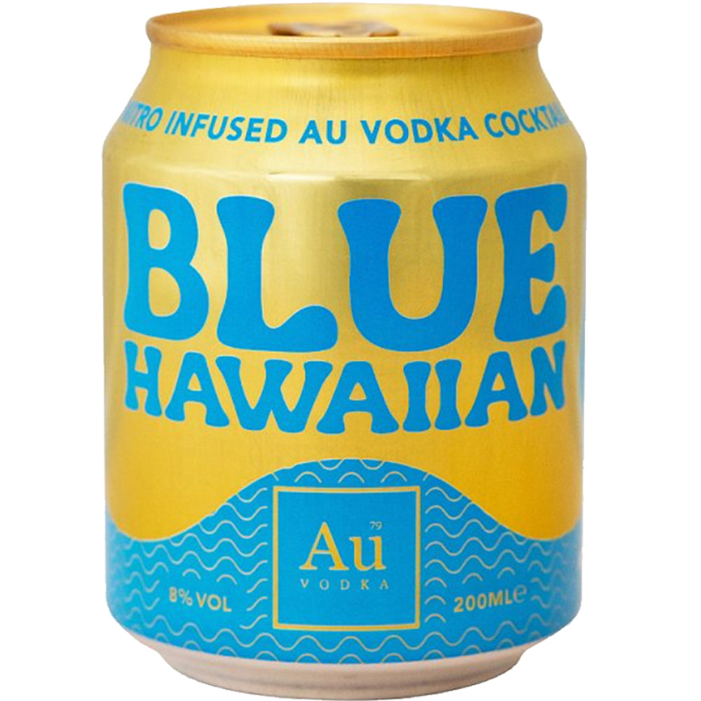 Au Vodka Blue Hawaiian 200ml (Case of 12)
